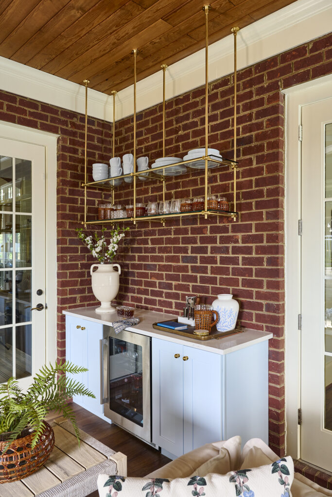 Atlanta home renovation including dry bar