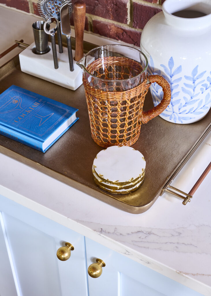 Atlanta home renovation including dry bar